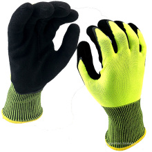 latex foam coated working gloves safety gloves garden gloves